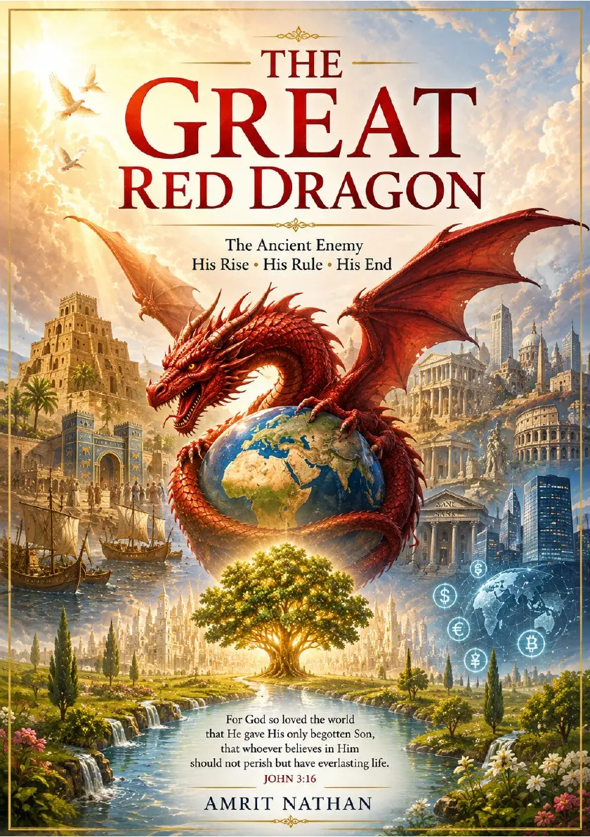Actual cover of The Great Red Dragon.