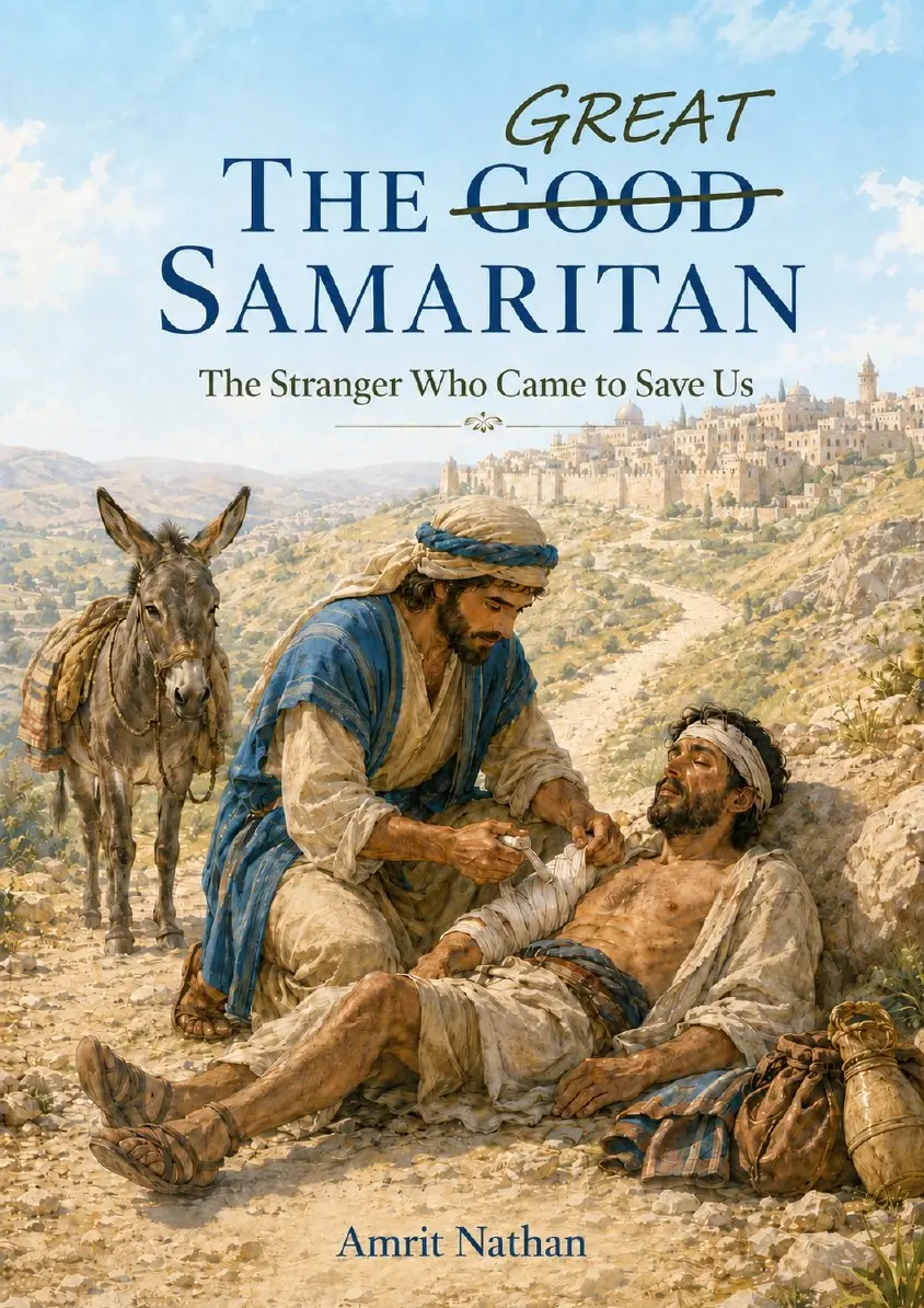 Actual cover of The Great Samaritan.