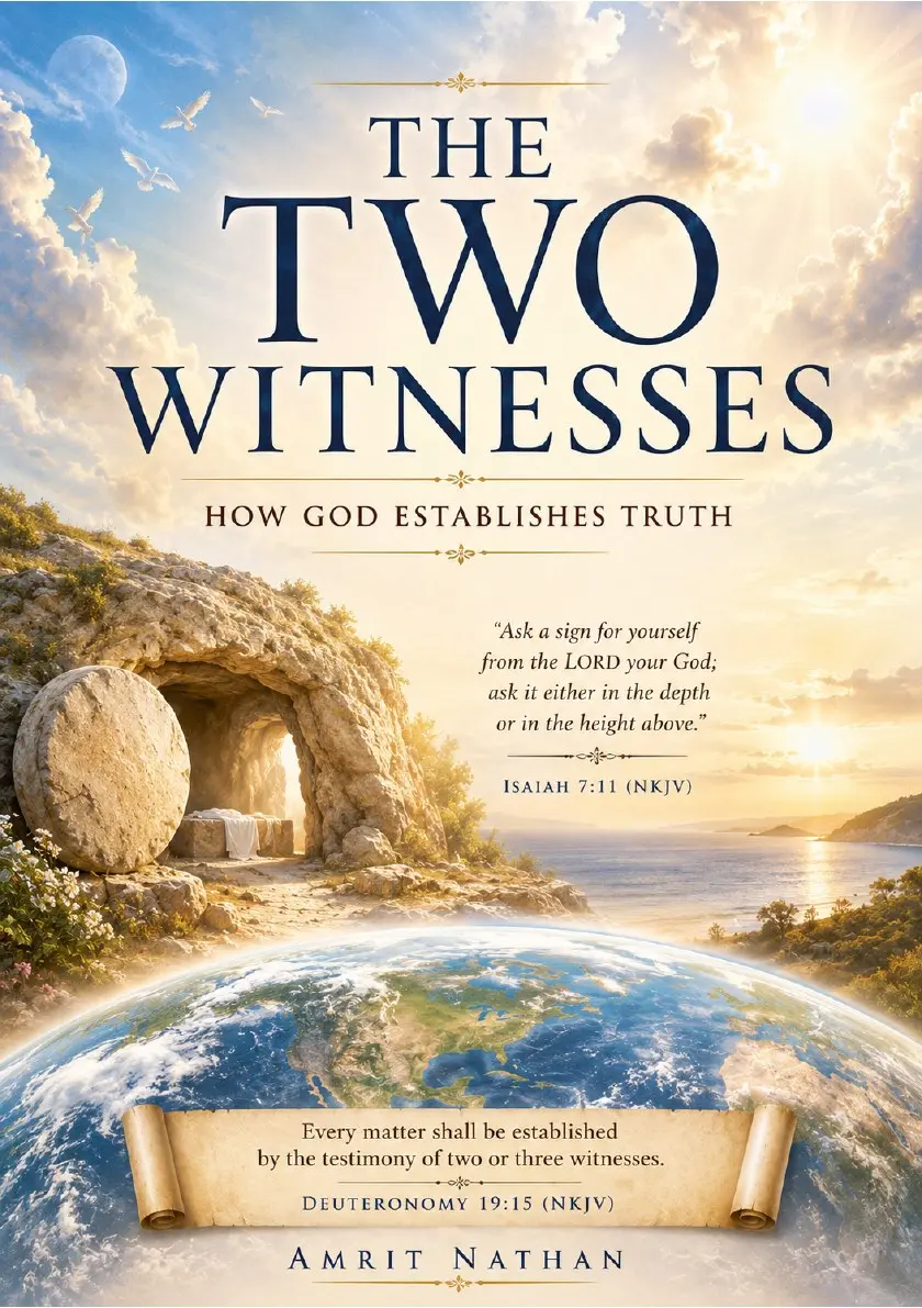Actual cover of The Two Witnesses.