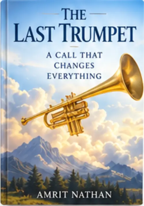 Provisional concept cover of The Last Trumpet.