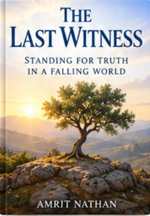 Provisional concept cover of The Last Witness.